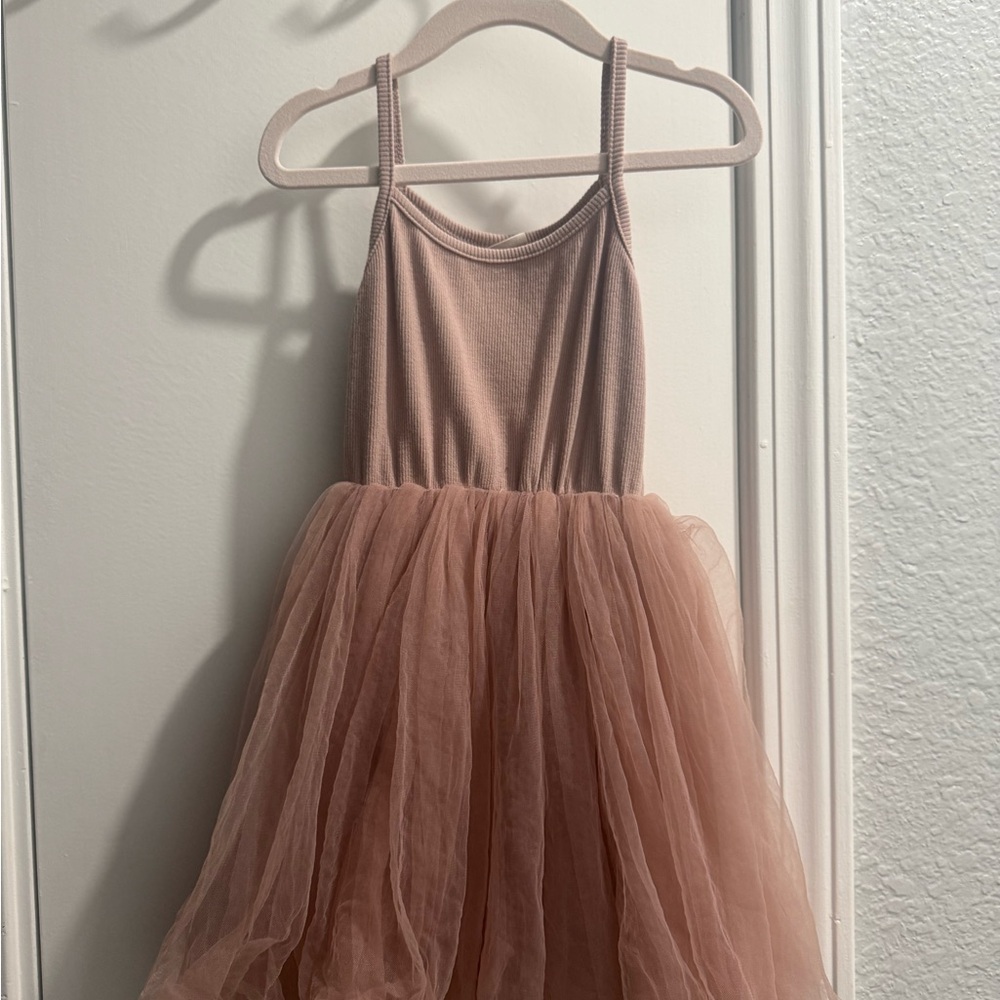 Elegant Pink Tulle Dress